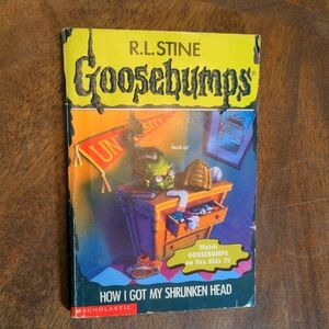 Vintage 1996 Goosebumps #39 How I Got My Shrunken Head RL Stine 1st Printing